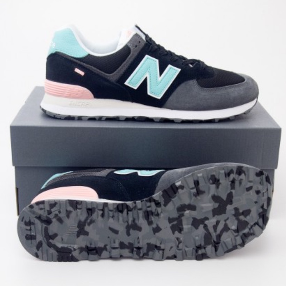 NEW BALANCE MARBLED STREET 574 CLASSICS RUNNING